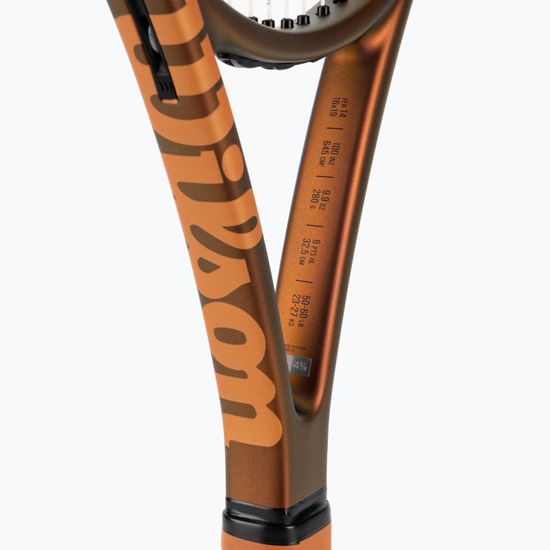 Racchetta da tennis Wilson Pro Staff Team V14 oro WR136011 4