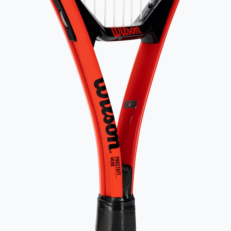 Racchetta da tennis Wilson Pro Staff Precision 26 rosso/nero per bambini WR133610H 4