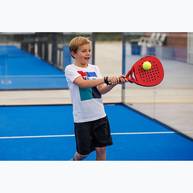 Racchetta da paddle per bambini Wilson Bela Junior V2 rosso/nero 6