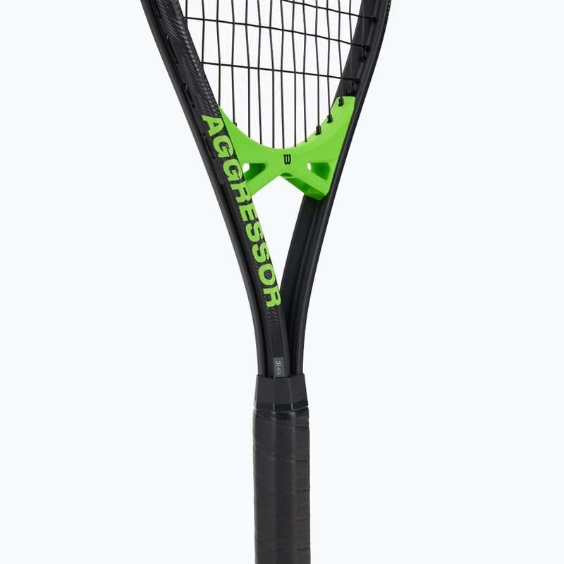 Racchetta da tennis Wilson Aggressor nero/verde 4