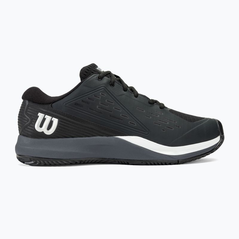 Scarpe da tennis da uomo Wilson Rush Pro Ace Clay nero/azzurro/bianco 2