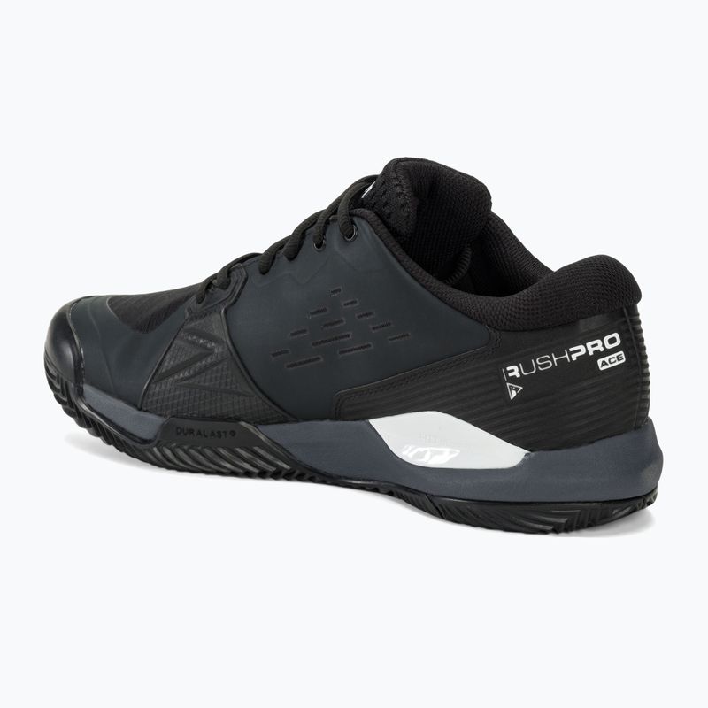 Scarpe da tennis da uomo Wilson Rush Pro Ace Clay nero/azzurro/bianco 3