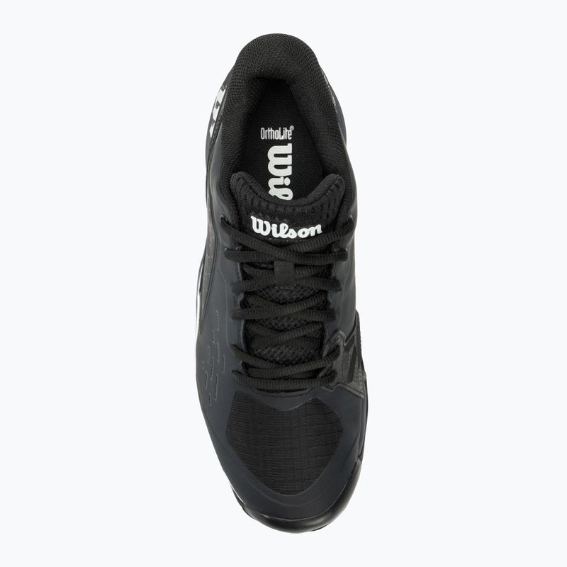 Scarpe da tennis da uomo Wilson Rush Pro Ace Clay nero/azzurro/bianco 5