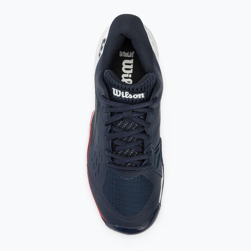 Wilson Rush Pro Ace Clay scarpe da tennis uomo navy blazer/bianco/infrarossi 5