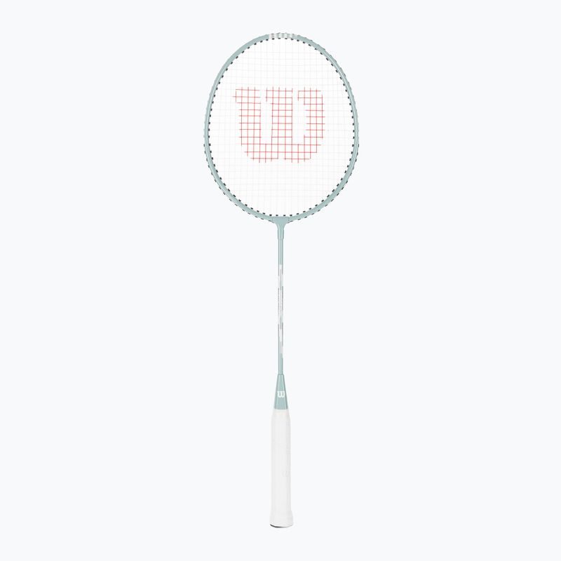 Racchetta da badminton Wilson Reaction 70 grigio/bianco