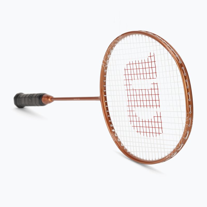 Racchetta da badminton Wilson Vertex 300 bronze/white 2