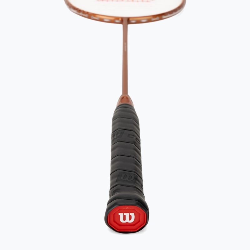 Racchetta da badminton Wilson Vertex 300 bronze/white 3