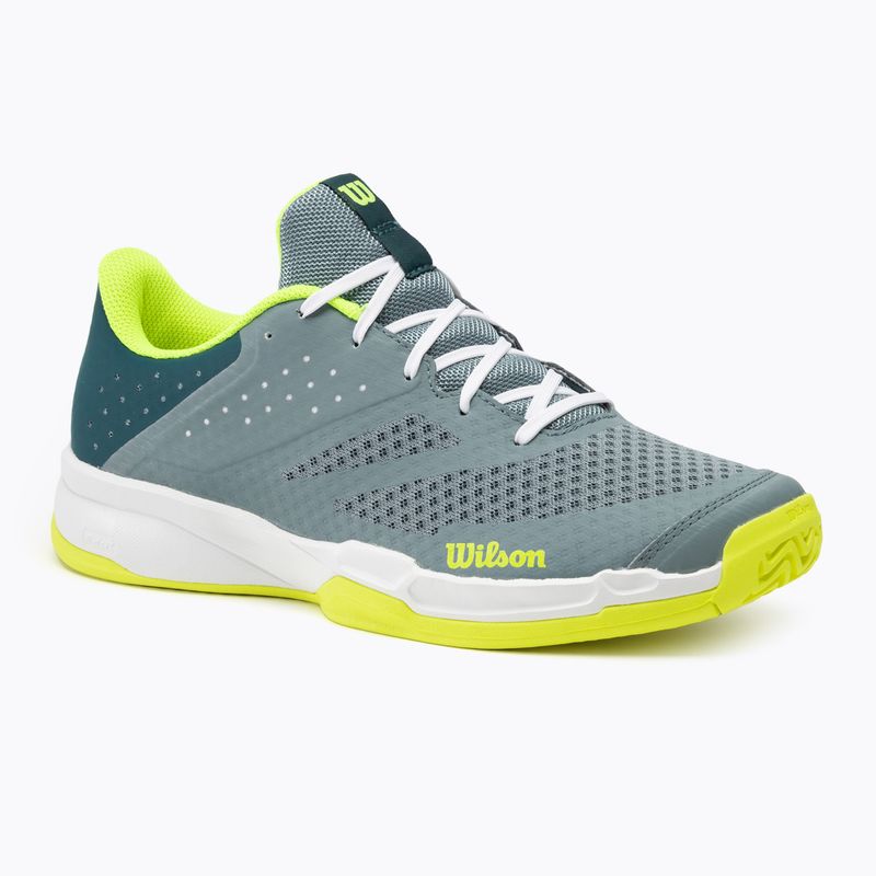 Wilson Kaos Stroke 2.0 scarpe da tennis uomo stormy sea/deep teal/safety yellow