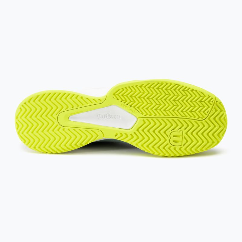 Wilson Kaos Stroke 2.0 scarpe da tennis uomo stormy sea/deep teal/safety yellow 4
