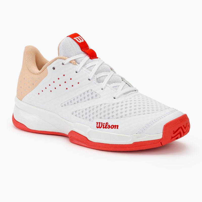 Scarpe da tennis da donna Wilson Kaos Stroke 2.0 bianco/peach perfait/infrarossi