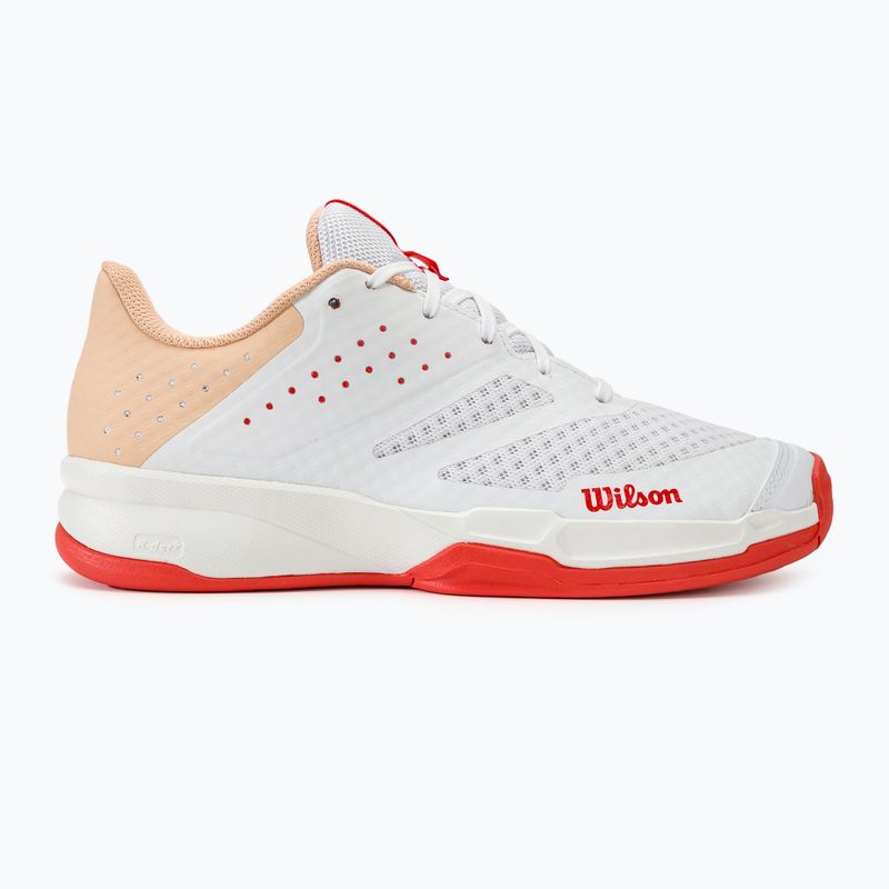 Scarpe da tennis da donna Wilson Kaos Stroke 2.0 bianco/peach perfait/infrarossi 2