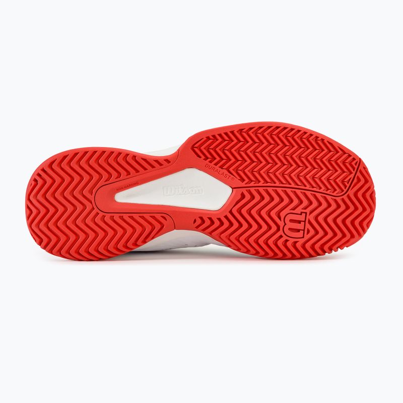 Scarpe da tennis da donna Wilson Kaos Stroke 2.0 bianco/peach perfait/infrarossi 4