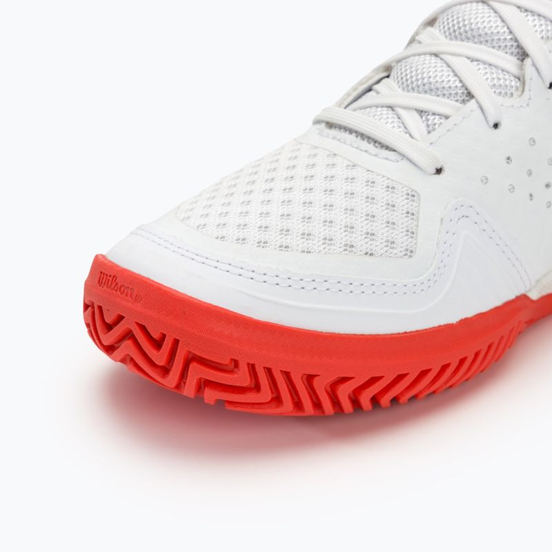 Scarpe da tennis da donna Wilson Kaos Stroke 2.0 bianco/peach perfait/infrarossi 7