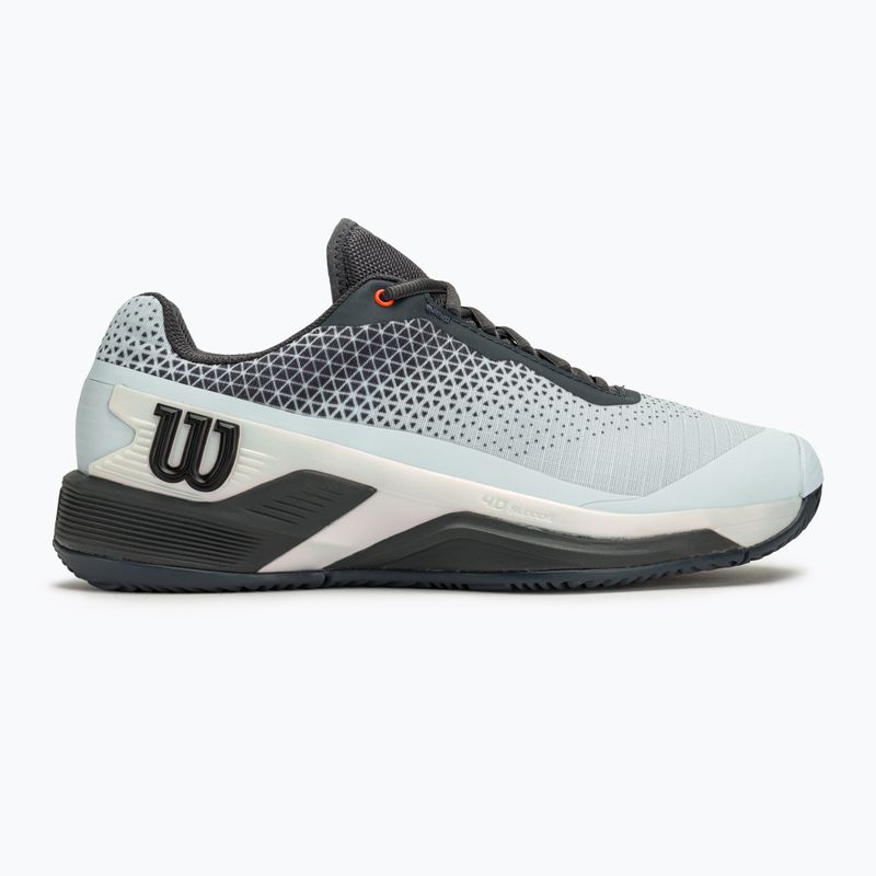 Wilson Rush Pro 4.0 Shift Clay ballad blu/ebano/arancio tigre scarpe da tennis uomo 2