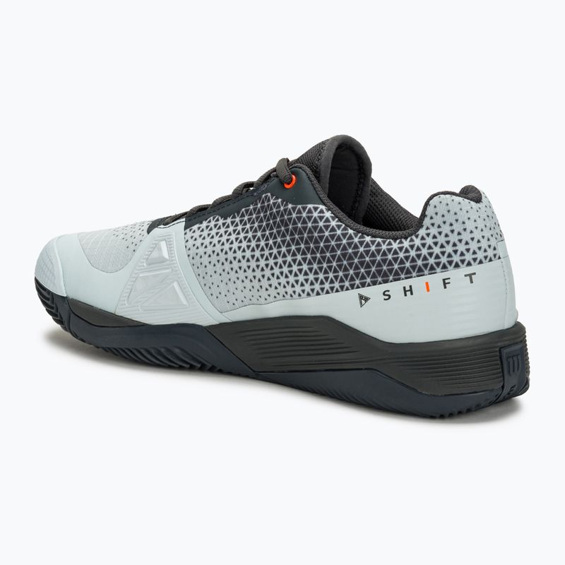 Wilson Rush Pro 4.0 Shift Clay ballad blu/ebano/arancio tigre scarpe da tennis uomo 3