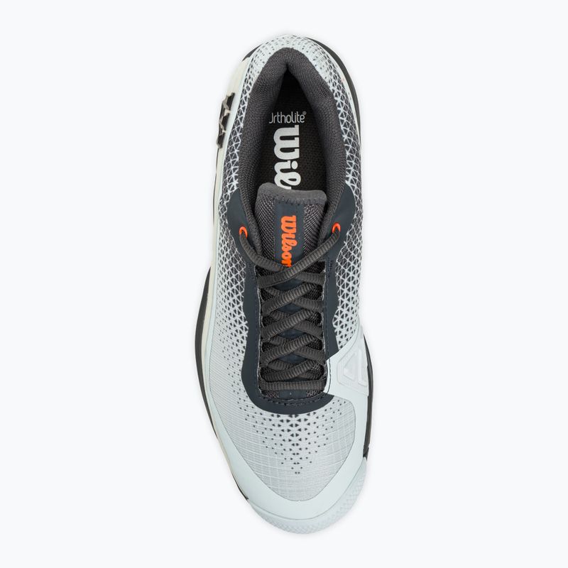 Wilson Rush Pro 4.0 Shift Clay ballad blu/ebano/arancio tigre scarpe da tennis uomo 5