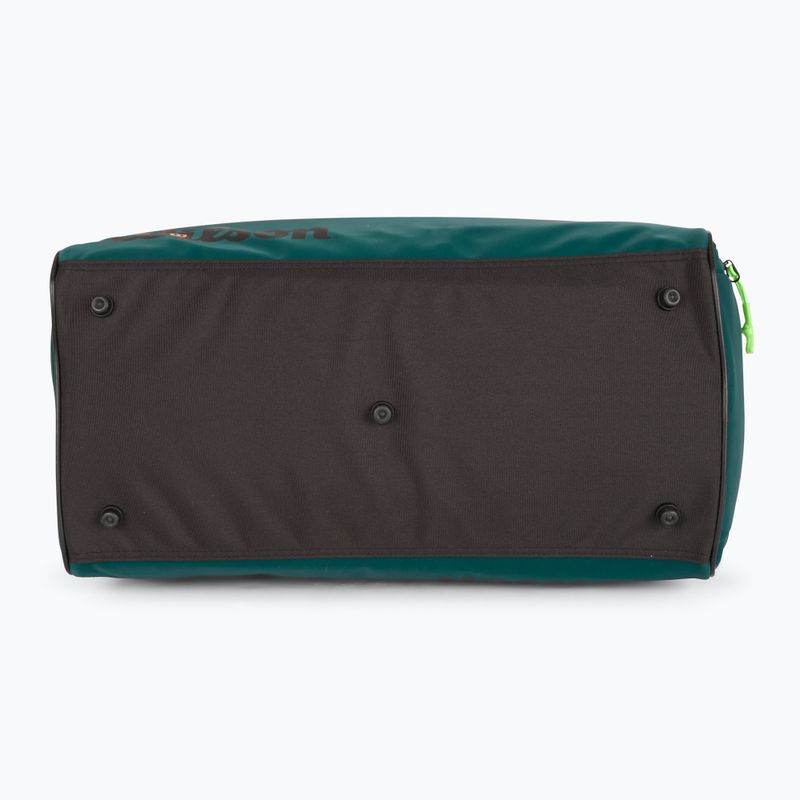 Wilson Super Tour Small Duffel borsa da tennis V9 verde 5