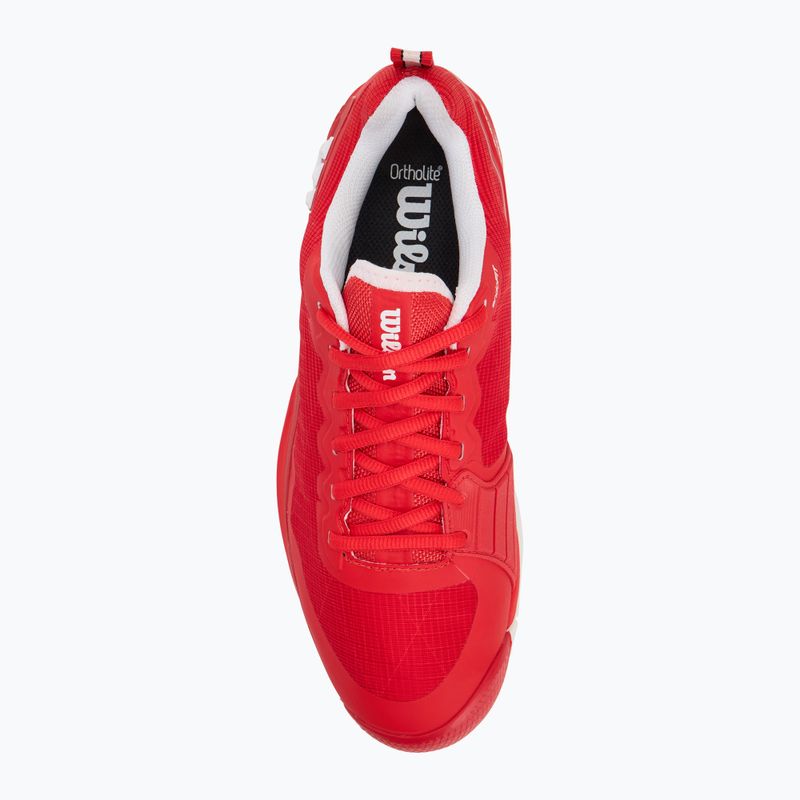 Wilson Rush Pro 4.5 Clay infrarossi/bianco scarpe da tennis da uomo 5