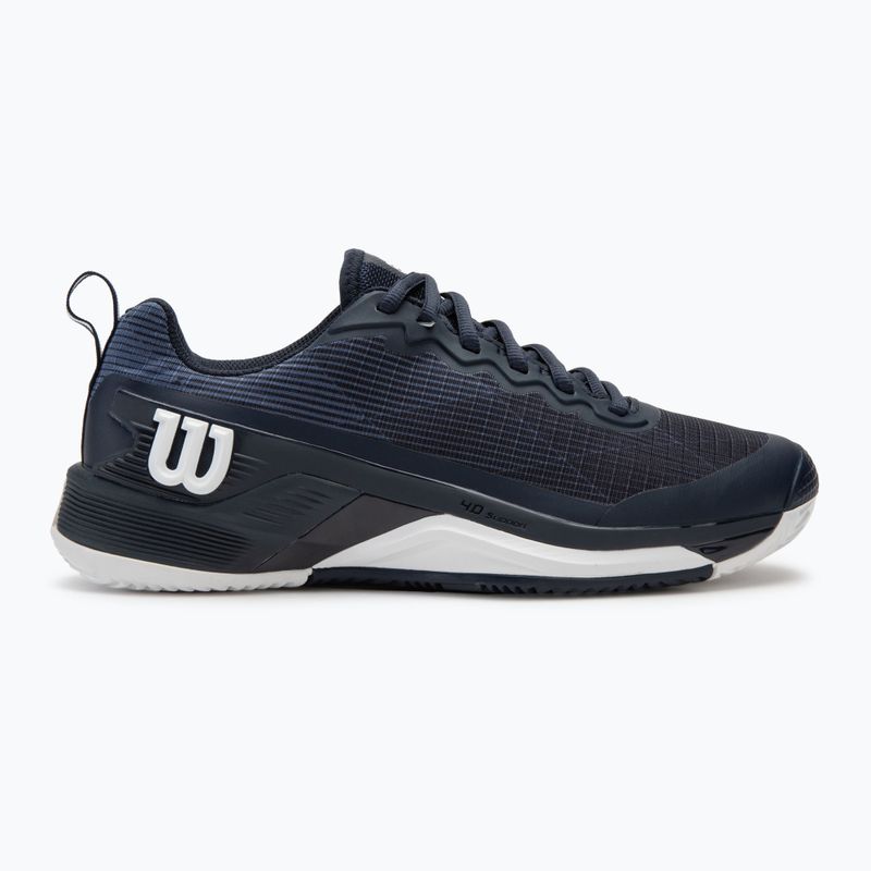 Scarpe da tennis da uomo Wilson Rush Pro 4.5 Clay blu/marino 2