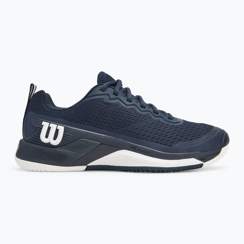 Scarpe da tennis da uomo Wilson Rush Pro 4.5 blazer navy/ blazer navy/ bianco 2