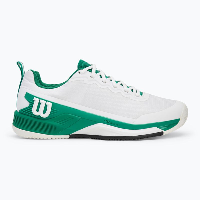 Scarpe da tennis da uomo Wilson Rush Pro 4.5 Clay bianco / bosforo / nero 2