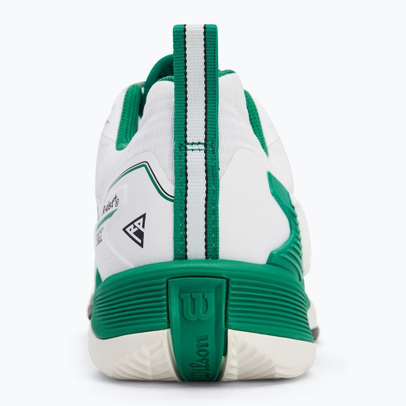 Scarpe da tennis da uomo Wilson Rush Pro 4.5 Clay bianco / bosforo / nero 6