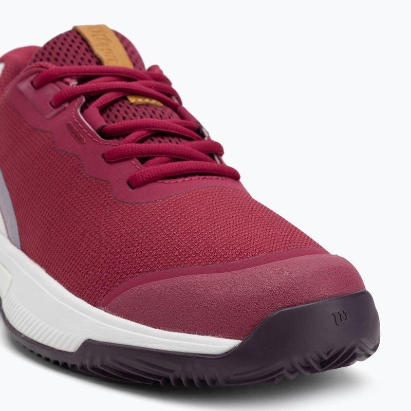 Scarpe da tennis da donna Wilson Intrigue Pro Clay W RG beaujolais/bianco/prugna perfetto 7