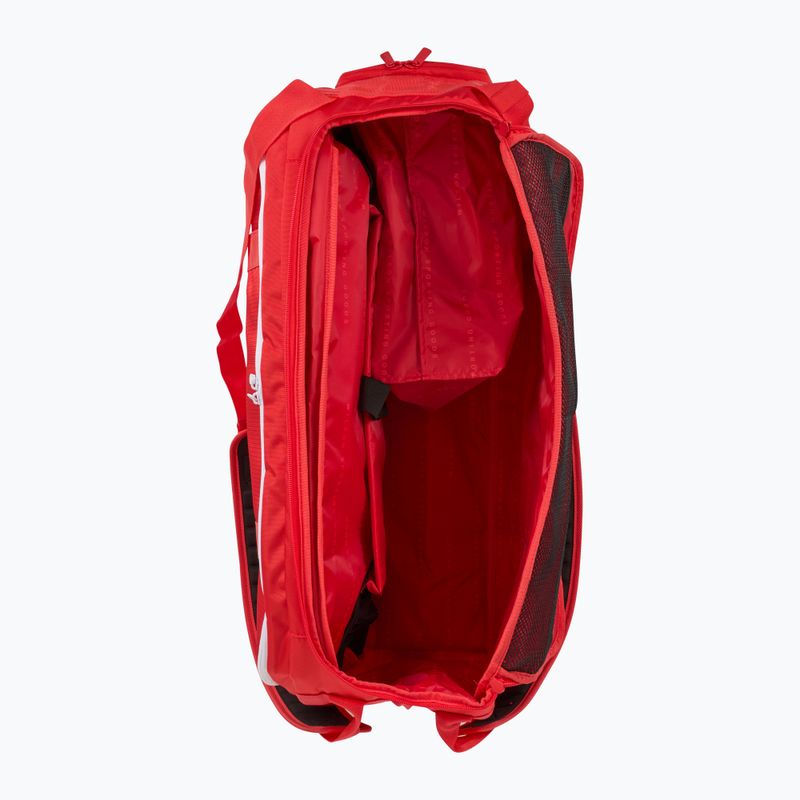 Wilson Super Tour Red Coaches Duffel borsa da tennis rossa 8