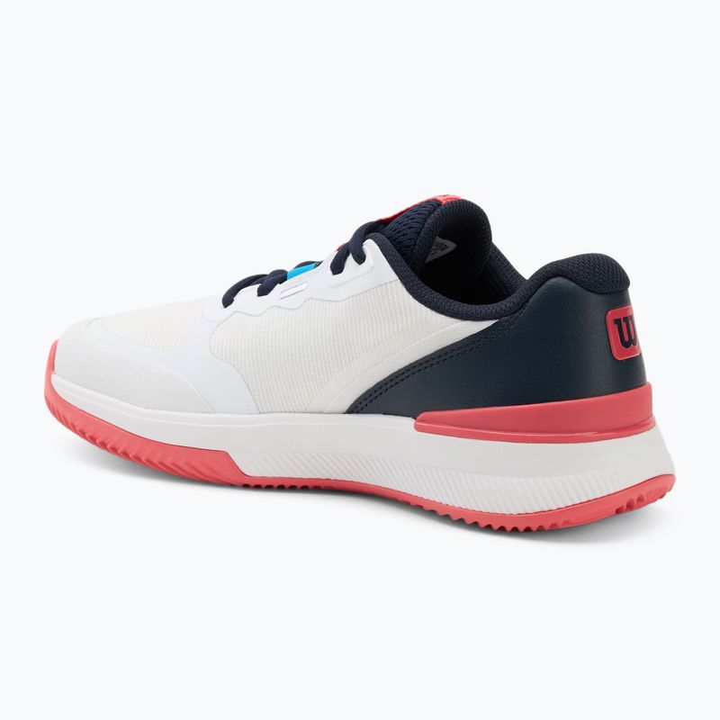 Scarpe da tennis da donna Wilson Intrigue Pro Clay W bianco/ navy blazer/ dubarry 3
