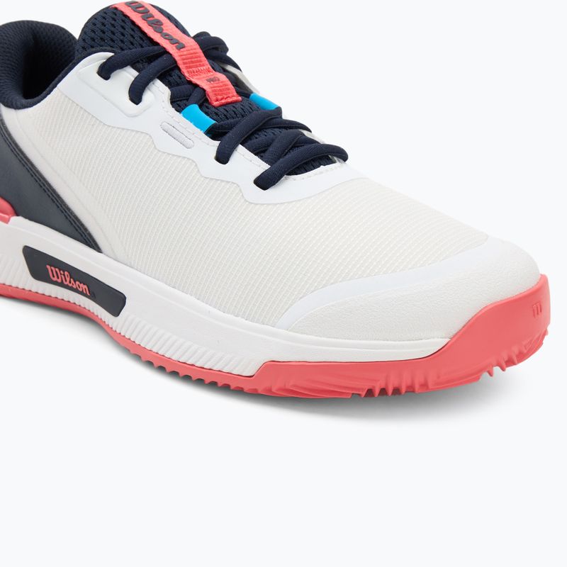 Scarpe da tennis da donna Wilson Intrigue Pro Clay W bianco/ navy blazer/ dubarry 7