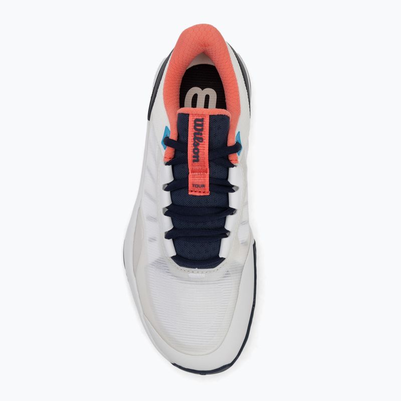 Scarpe da tennis da donna Wilson Intrigue Tour Clay W bianco/ navy blazer/ dubarry 5