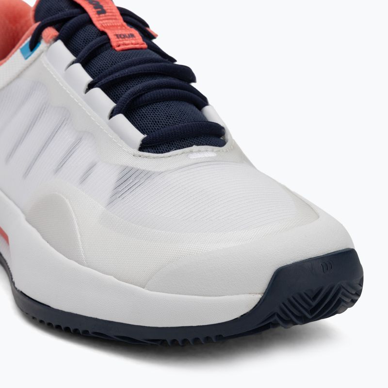 Scarpe da tennis da donna Wilson Intrigue Tour Clay W bianco/ navy blazer/ dubarry 7