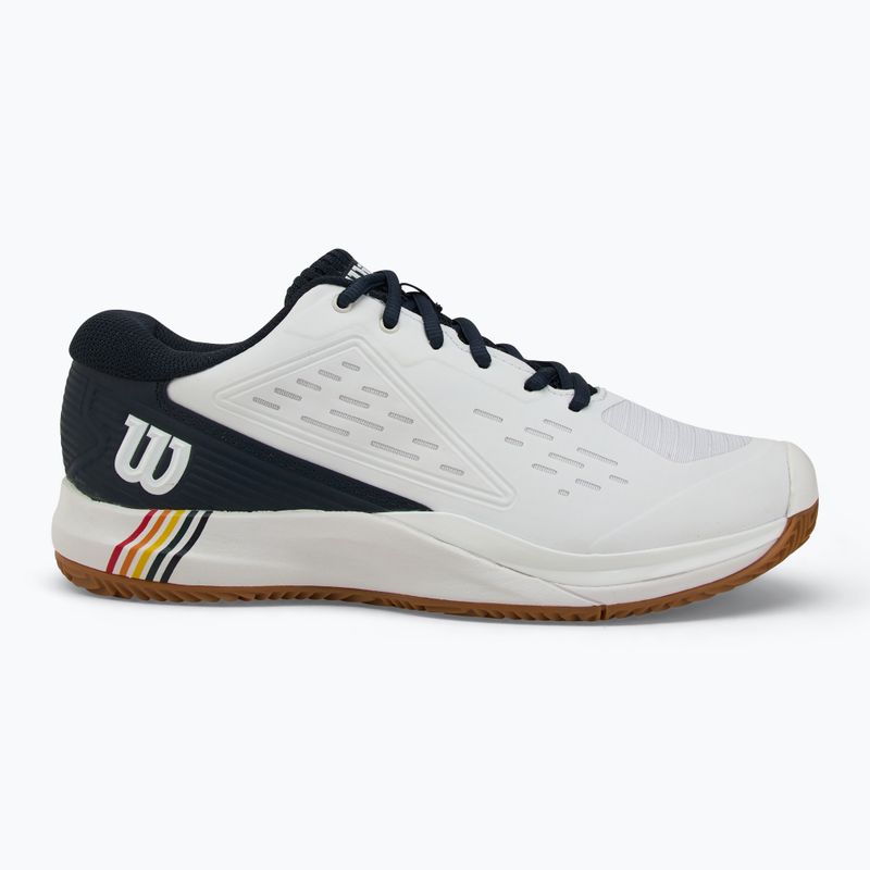 Scarpe da tennis da uomo Wilson Rush Pro Ace Clay RG bianco/ navy blazer/ gomma 2