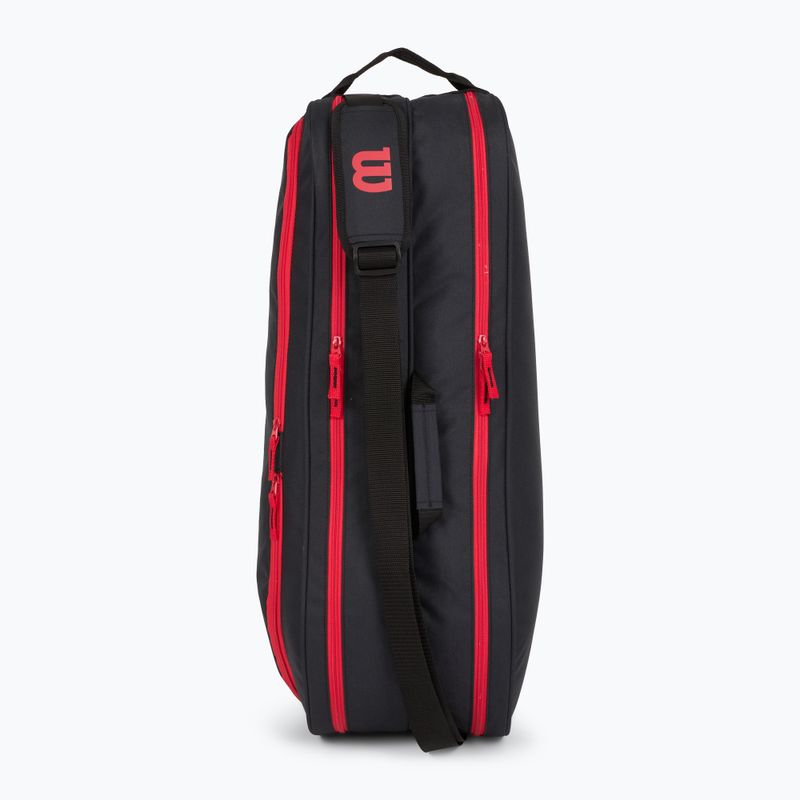 Wilson Advantage 6PK borsa da tennis nera 4