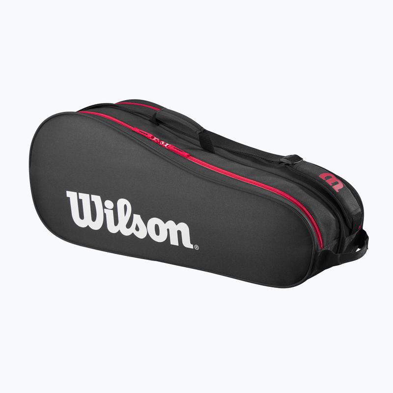 Wilson Advantage 6PK borsa da tennis nera 7