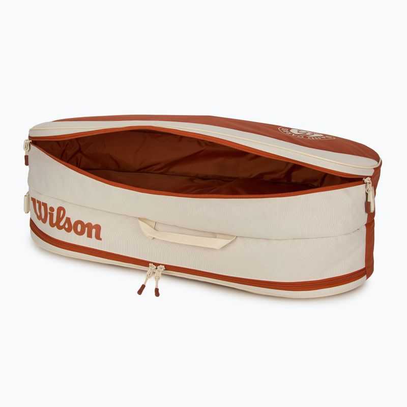 Wilson Roland Garros Team 6PK 2005 crema/argilla borsa da tennis 5