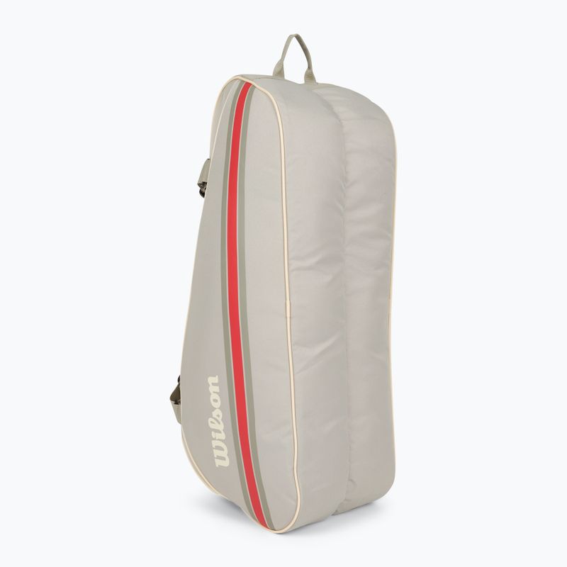 Wilson Team 6PK borsa da tennis latte d'avena 2
