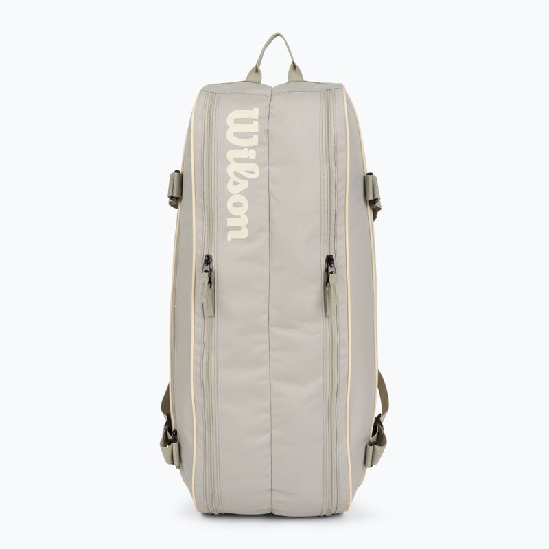 Wilson Team 6PK borsa da tennis latte d'avena 4