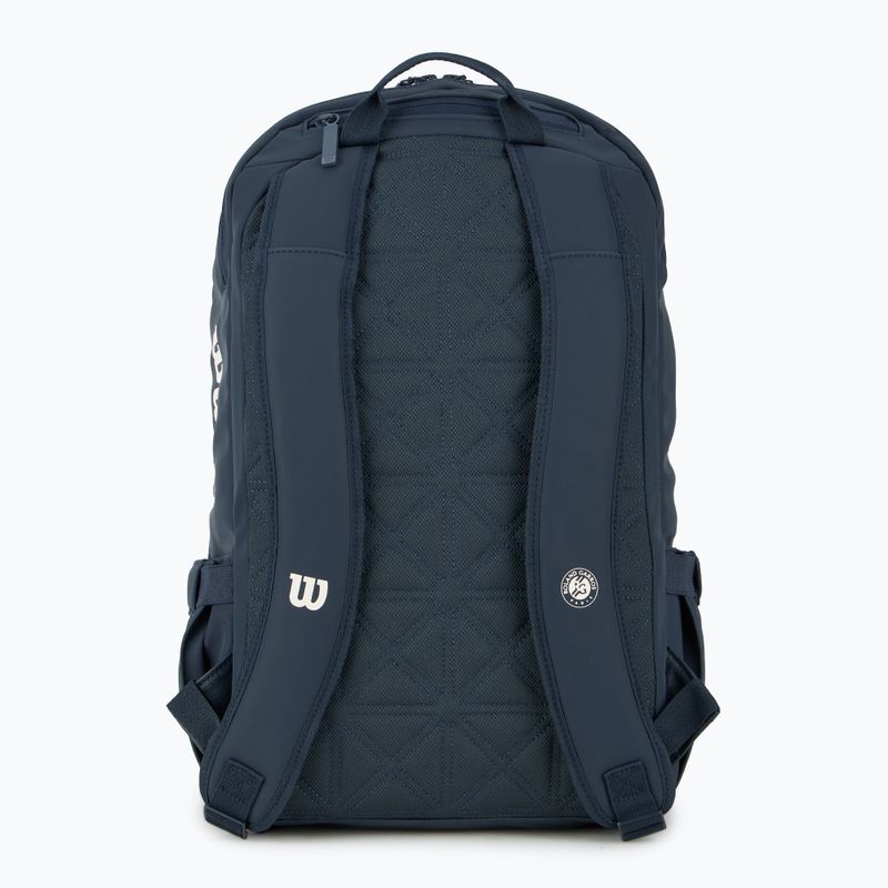 Zaino da tennis Wilson Roland Garros Session De Soiree blu scuro 3