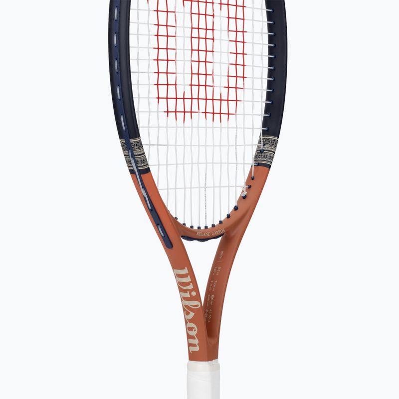 Racchetta da tennis per bambini Wilson Roland Garros Elite Comp Jr 26 navy/orange 4