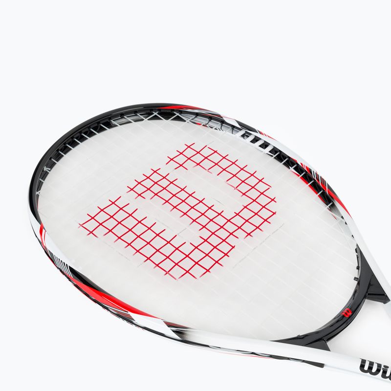 Racchetta da tennis Wilson Fusion XL white/black 5