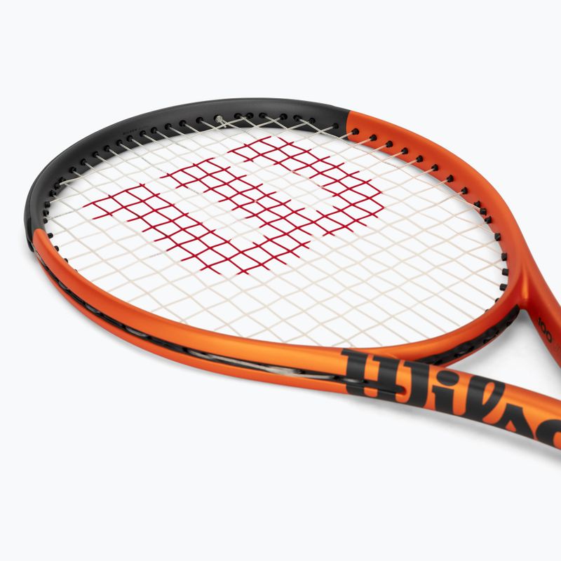 Racchetta da tennis Wilson Burn 100ULS V6 orange 5