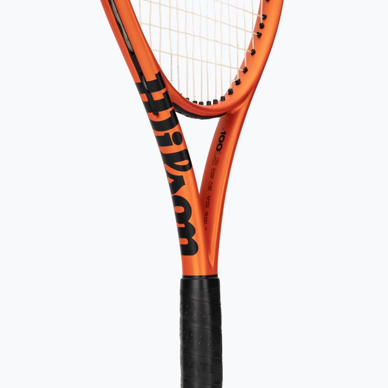 Racchetta da tennis Wilson Burn 100LS V6 orange 4