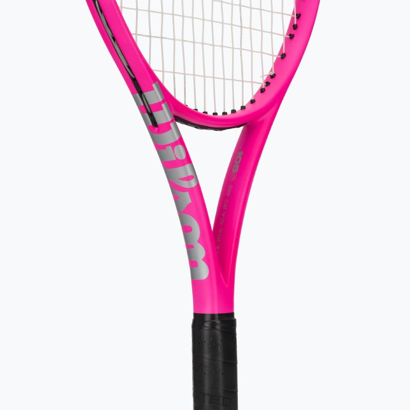 Racchetta da tennis Wilson Burn 105S V6 pink 4