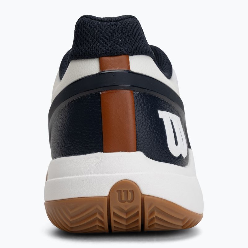 Scarpe da tennis da uomo Wilson Rush Pro 5 Clay white/navy blazer/gum 6