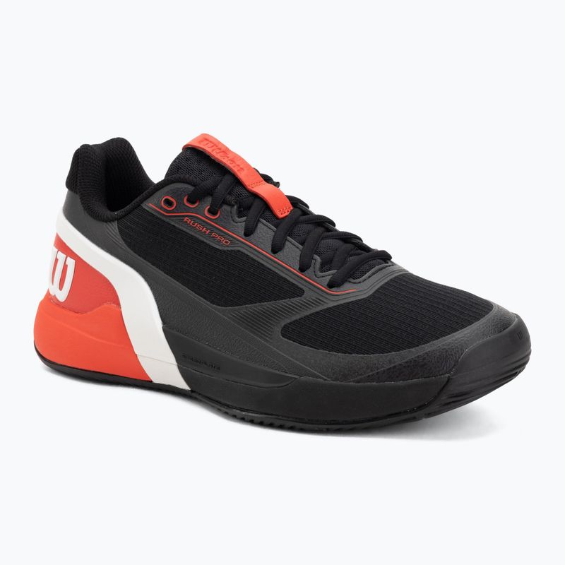 Scarpe da padel da uomo Wilson Rush Pro 5 black/infrared/white