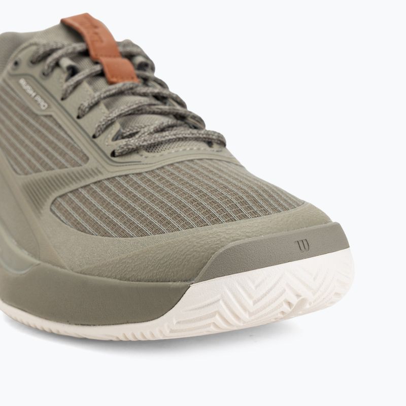 Scarpe da tennis da uomo Wilson Rush Pro 5 vetiver/tofu/caramel cafe 7