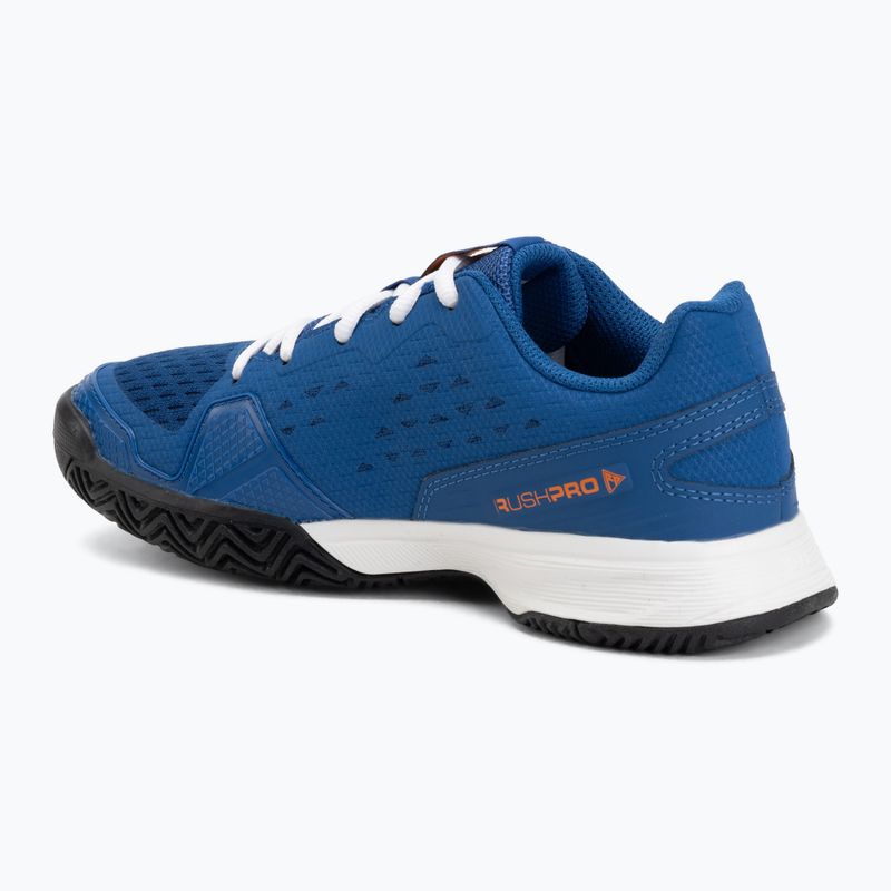 Scarpe da tennis per bambini Wilson Rush Pro Ace L Jr déjà vu blue/orange tiger/white 3