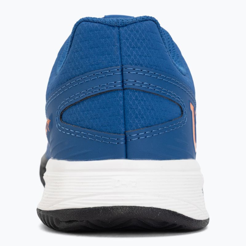 Scarpe da tennis per bambini Wilson Rush Pro Ace L Jr déjà vu blue/orange tiger/white 6