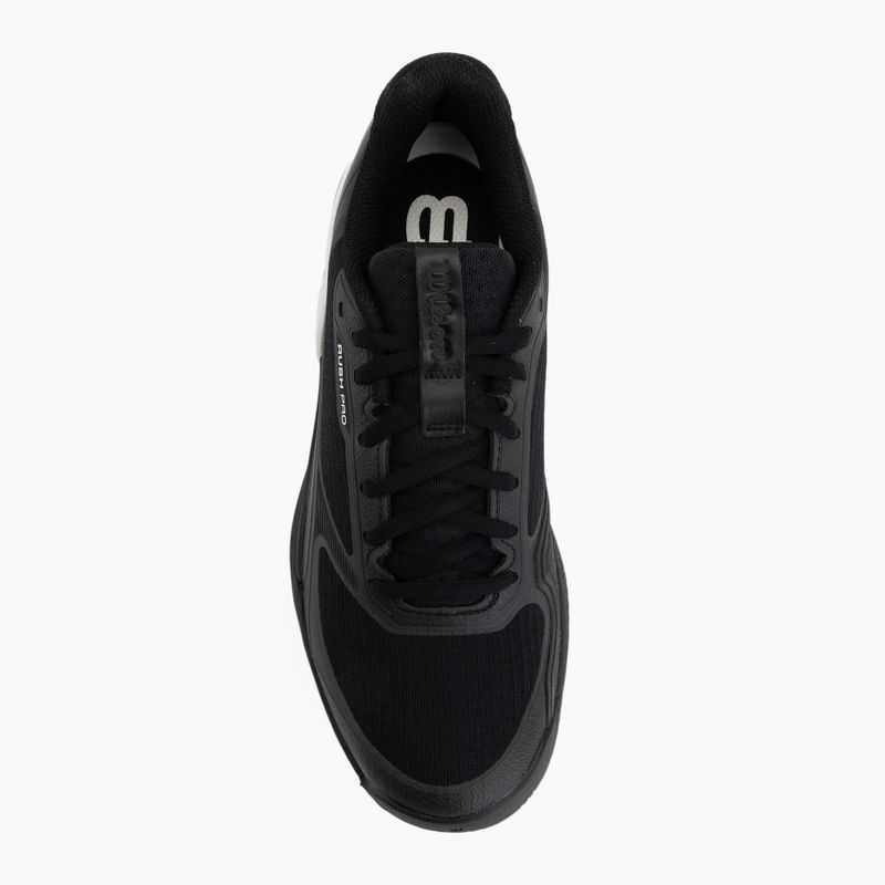 Scarpe da tennis da uomo Wilson Rush Pro 5 black/white/stormy weather 5
